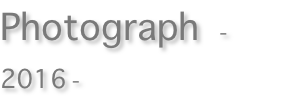 Photograph  - 2016 -