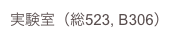 実験室（総523, B306）